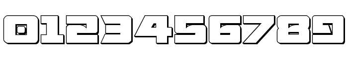 Aircruiser 3D Regular Font OTHER CHARS