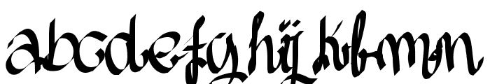 Aka-AcidGR-AlmostGothic Font LOWERCASE