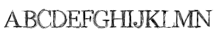 Aka-AcidGR-RomanScript Font UPPERCASE