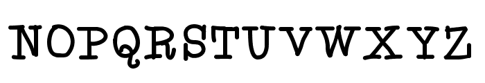 Aka-AcidGR-Serif Font UPPERCASE