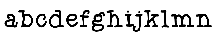 Aka-AcidGR-Serif Font LOWERCASE