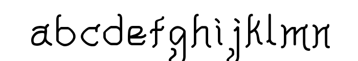 AkashiMF Font LOWERCASE