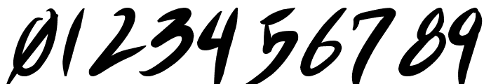 Akiba Punx Bold Italic Font OTHER CHARS