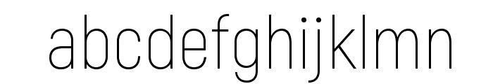 Akrobat-ExtraLight Font LOWERCASE