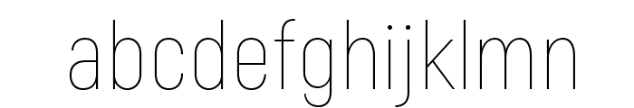 Akrobat-Thin Font LOWERCASE