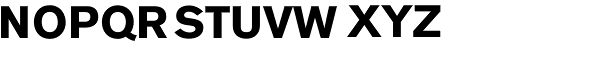 Akzidenz-Grotesk BQ Bold Font UPPERCASE