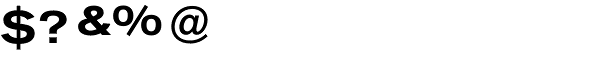 Akzidenz-Grotesk BQ Medium Extended Font OTHER CHARS