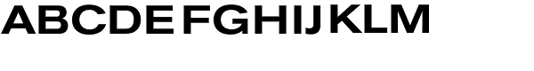Akzidenz-Grotesk BQ Medium Extended Font UPPERCASE