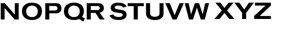 Akzidenz-Grotesk BQ Medium Extended Font UPPERCASE