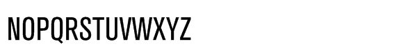 Akzidenz-Grotesk® BQ Pro Condensed Font UPPERCASE