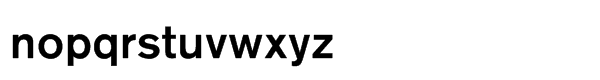 Akzidenz-Grotesk® BQ Pro Medium Font LOWERCASE