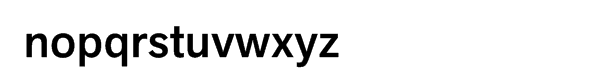 Akzidenz-Grotesk Next™ Pro Medium Font LOWERCASE