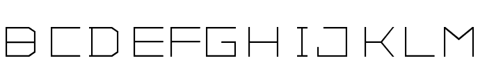 ALPHA  Normal Font LOWERCASE