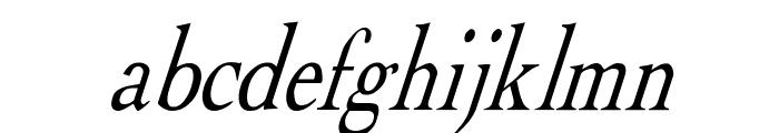 Albatross Italic Font LOWERCASE