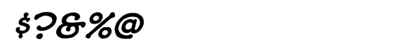 Alchemite Italic Font OTHER CHARS