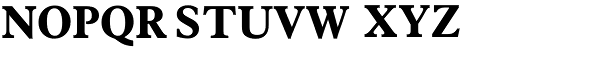 Aldine 721 Bold Font UPPERCASE