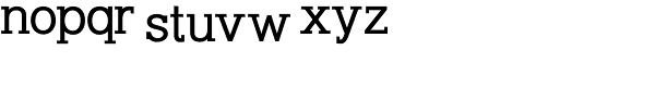 Alexandar Bold Font LOWERCASE