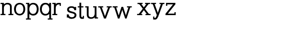 Alexandar Medium Font LOWERCASE