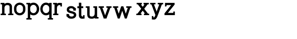 Alexandar Subheading Font LOWERCASE
