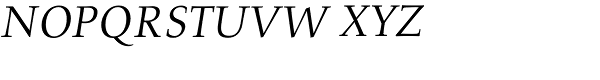 Alexandra Italic Font UPPERCASE