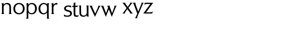 Alexon RR Light Regular Font LOWERCASE