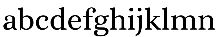 Alice-Regular Font LOWERCASE