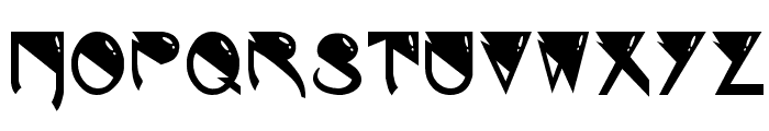 Alien Bold Font UPPERCASE