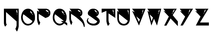 Alien Bold Font LOWERCASE