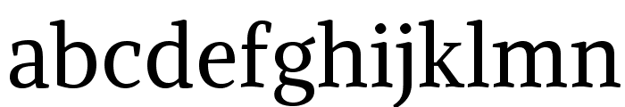 Alike-Regular Font LOWERCASE