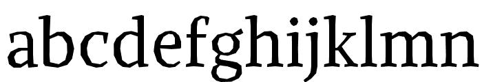 AlikeAngular-Regular Font LOWERCASE