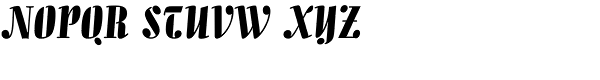 Allegro Font UPPERCASE
