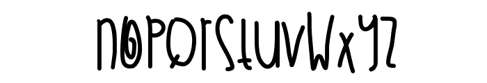 AllensWonderland Font LOWERCASE