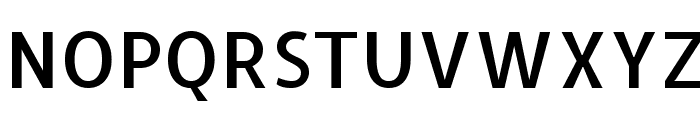 Allerta Medium Font UPPERCASE