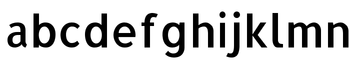Allerta Medium Font LOWERCASE