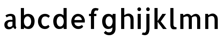 Allerta-Regular Font LOWERCASE