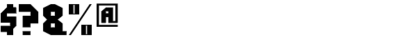 Allstar Font OTHER CHARS