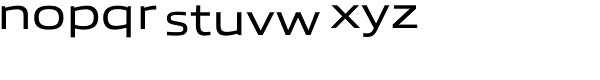 Allumi Std Extended Regular Font LOWERCASE