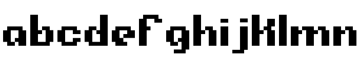 Alpha Beta BRK Font LOWERCASE