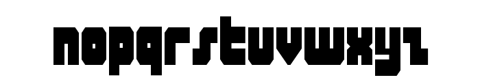 Alpha Taurus Condensed Font LOWERCASE