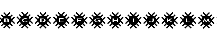 AlphaShapes grids 2 Font LOWERCASE