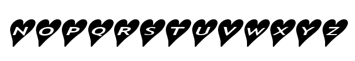 AlphaShapes hearts 2a Font LOWERCASE
