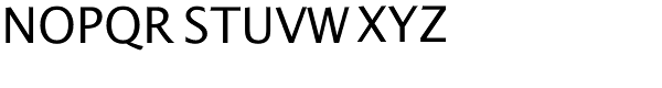 Alphabet-Regular Font UPPERCASE