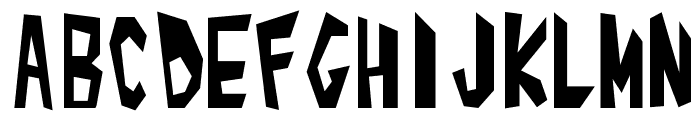 Alphabet_01 Font UPPERCASE