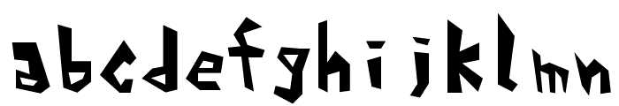 Alphabet_01 Font LOWERCASE