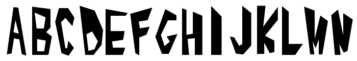 Alphabet_1 Font UPPERCASE