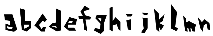 Alphabet_1 Font LOWERCASE