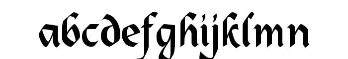 Alpine Regular Font LOWERCASE