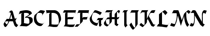 Alpine Font UPPERCASE