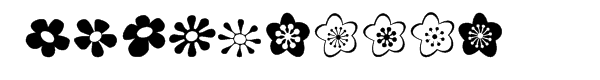 Altemus Flowers Font OTHER CHARS