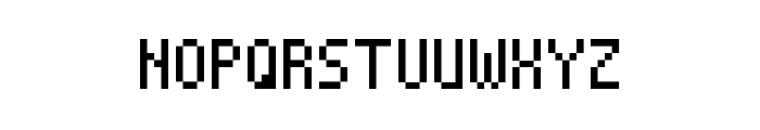 Alterebro Pixel Font Regular Font UPPERCASE
